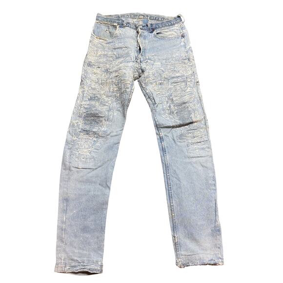 Vintage Levi's Boro Straight Leg Jeans Men's 32x32 Made in USA - Picture 1 of 9